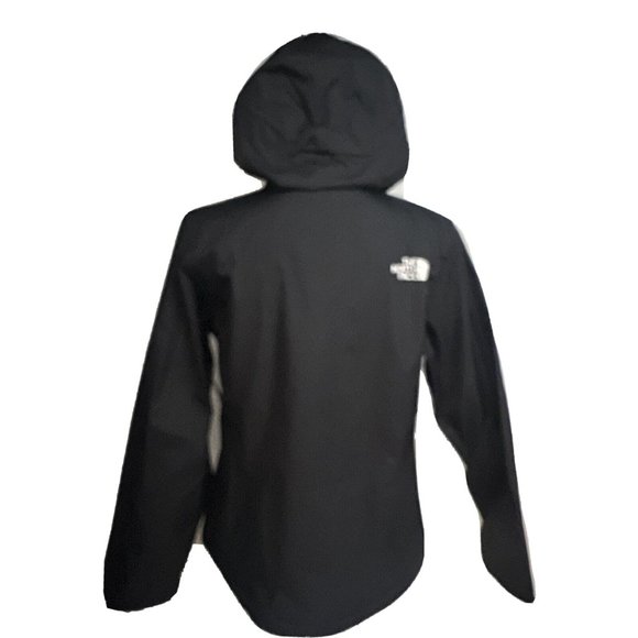 The North Face Venture 2 Black Waterproof Zip Up Hooded Rain Jacket Medium - Picture 2 of 11